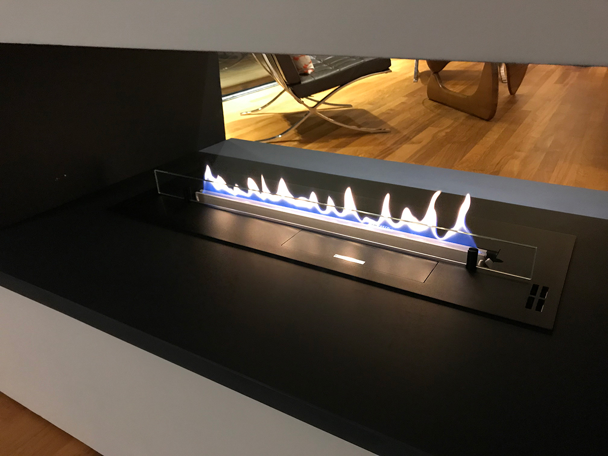 Double Sided Fireplace with Planika FLA3 XL 04