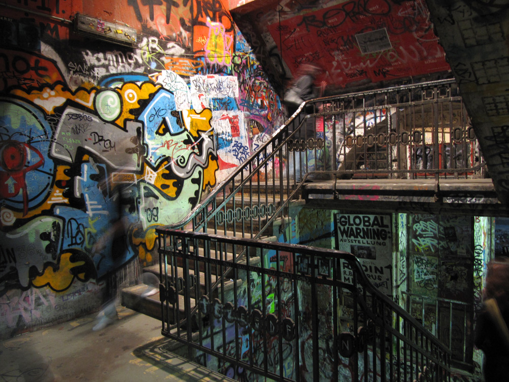 Graffiti - Kunsthaus Tacheles Stairwell, Berlin