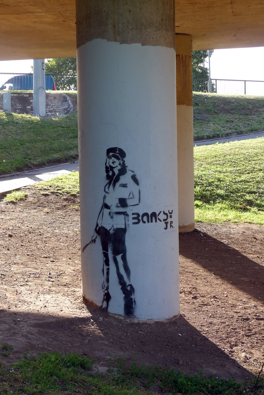 Graffiti - Banksy Jr, Ashton Underpass, Bristol
